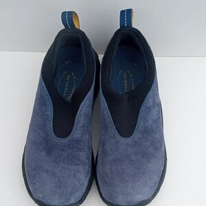 Merrell Navy Suede Slip-On Shoes